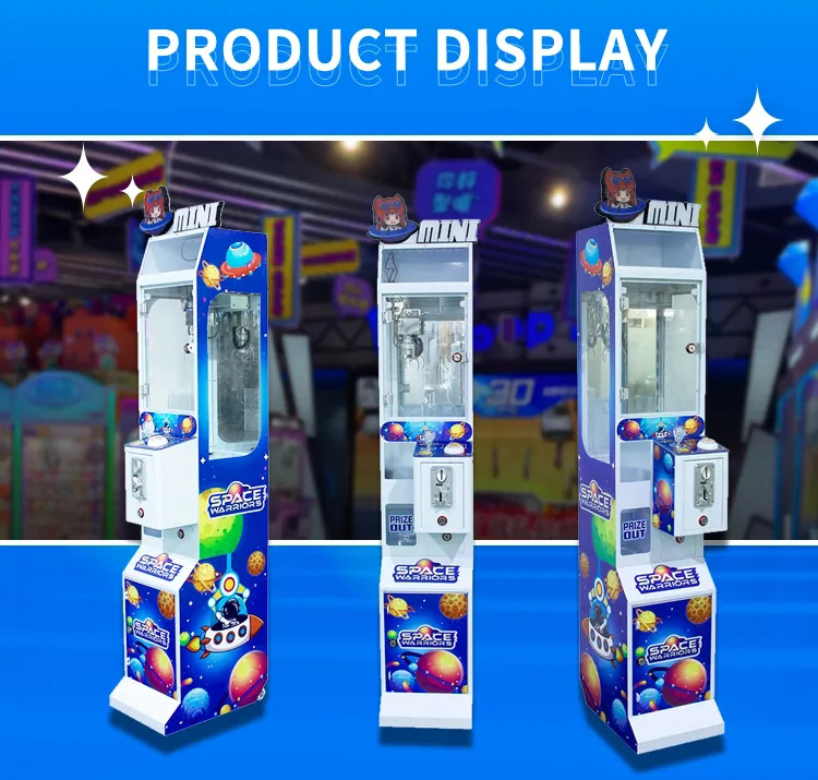 mini claw machine for shopping mall