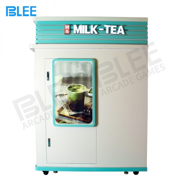 robotics arm smart milk tea coffee vending machine