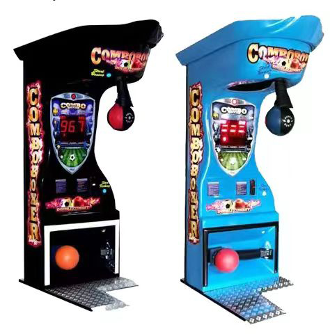 Coin-operated boxing game