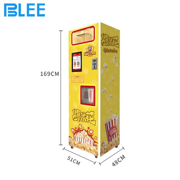 Popcorn vending machine