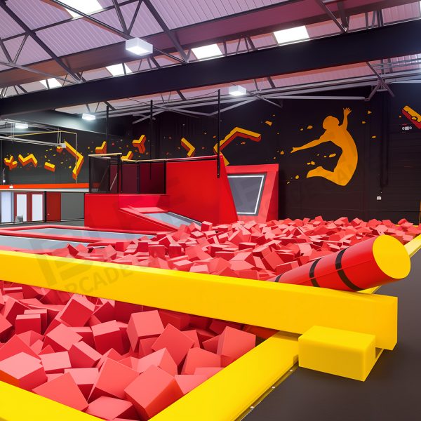 indoor trampoline park