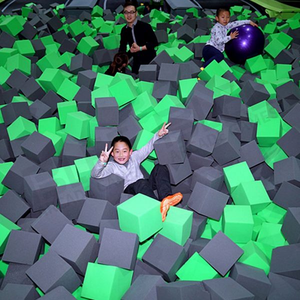 foam pit blocks