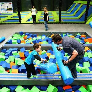 foam pit blocks