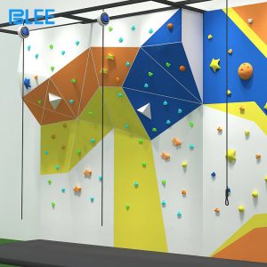 Rock climbing wall