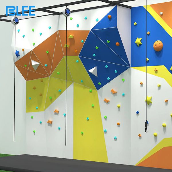 Rock climbing wall