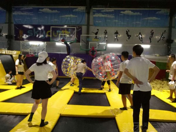 trampoline park equipment