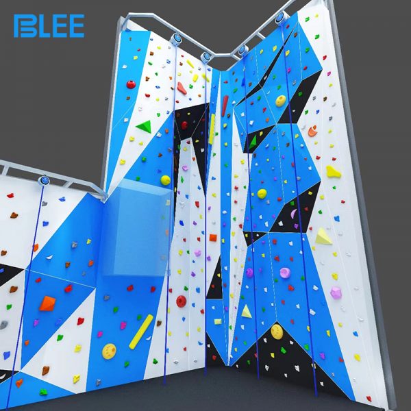 Rock climbing wall