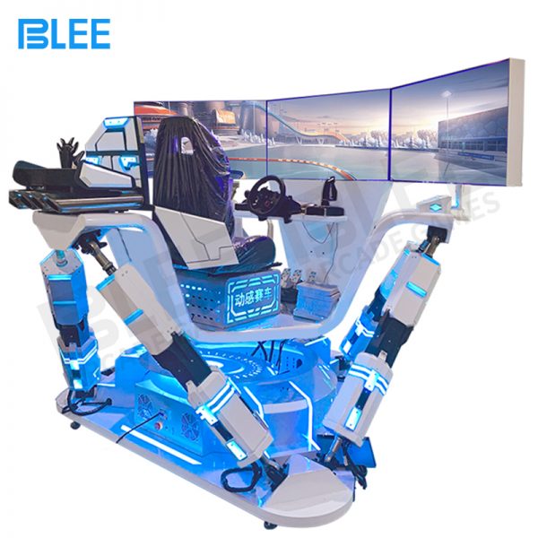 4d racing car game machine