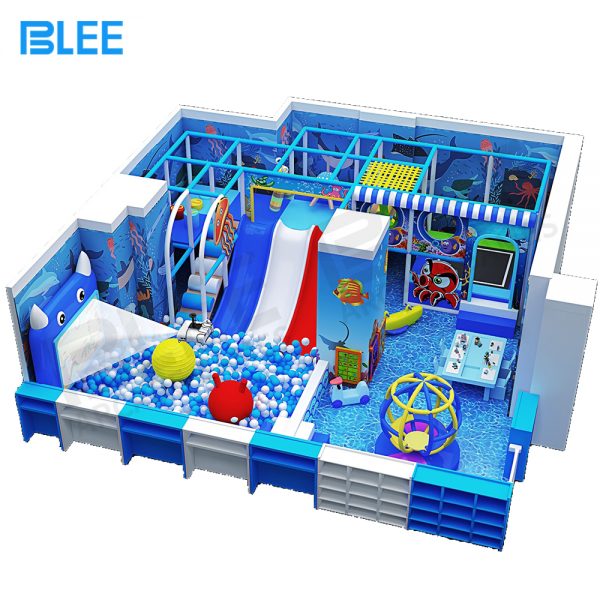 Indoor Playground with Big Slides