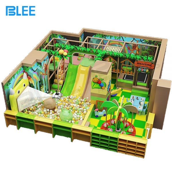 Indoor Playground with Big Slides