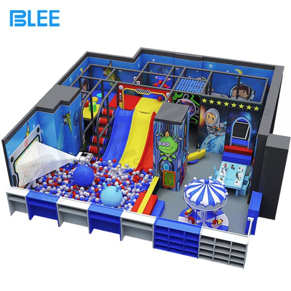 Indoor Playground with Big Slides