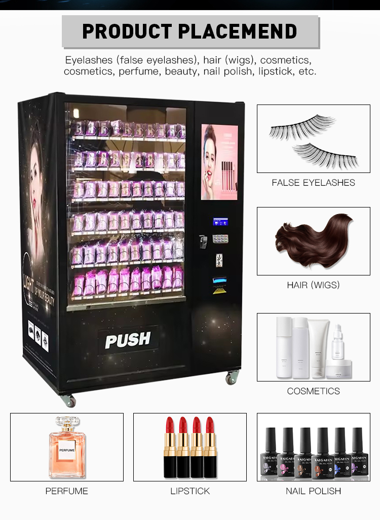 Cosmetic vendo machine