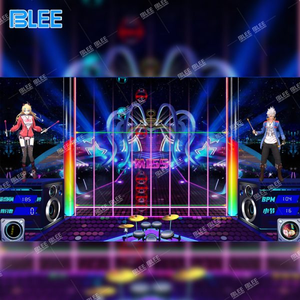 Dance Music Amusement Video Game Machine