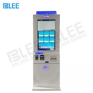 Wall-mounted self-service vending machine