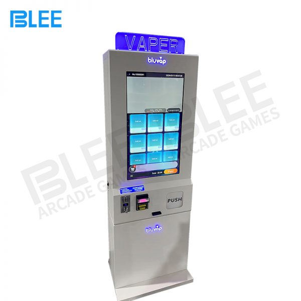 Wall-mounted self-service vending machine