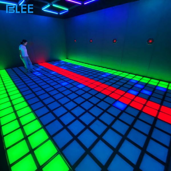 LED floor game