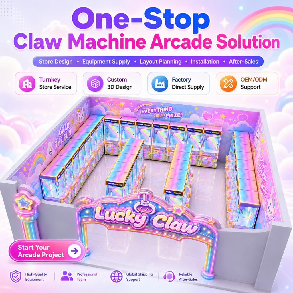 claw machine arcade business solution