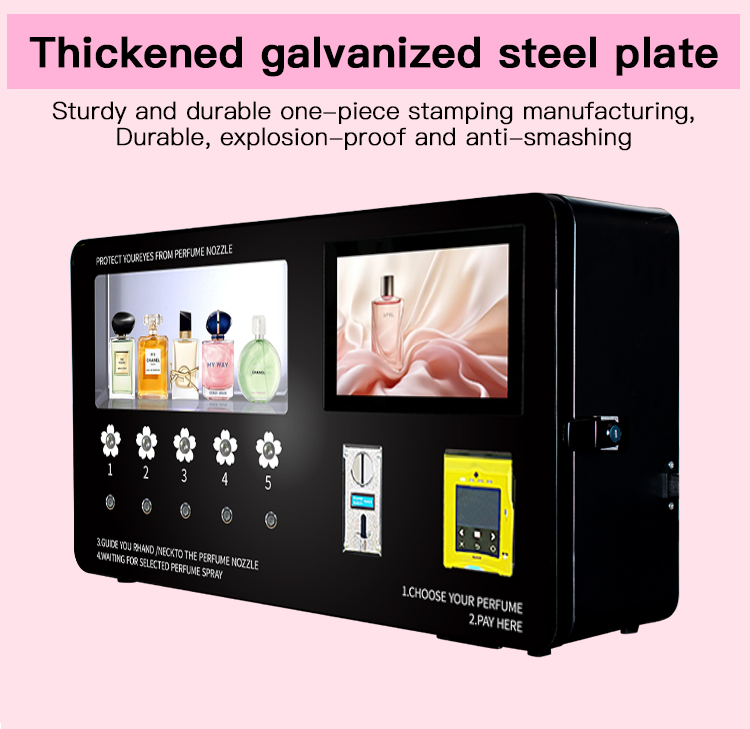 fragrance vending machine for shopping mall