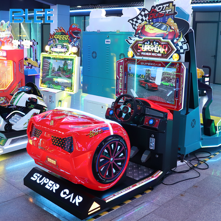 Super Car Racing Arcade Amusement Machine - Bleegame