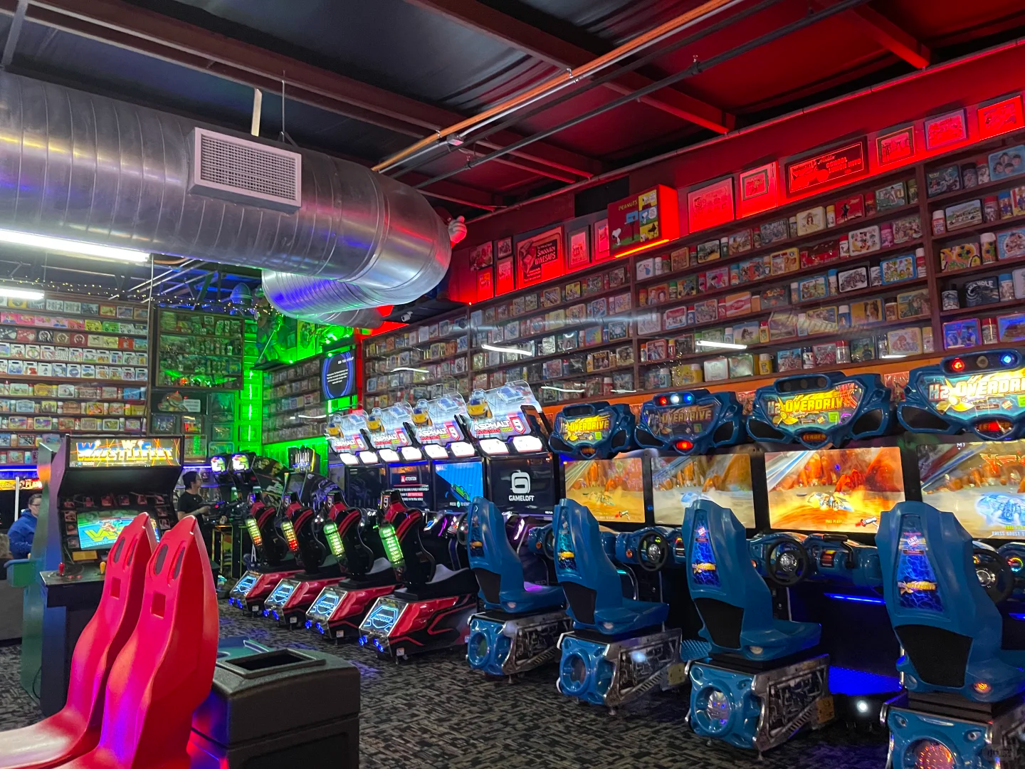 racing game machine for arcade game center