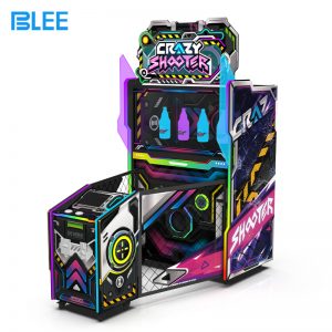 Arcade game arcade using shooting game machine