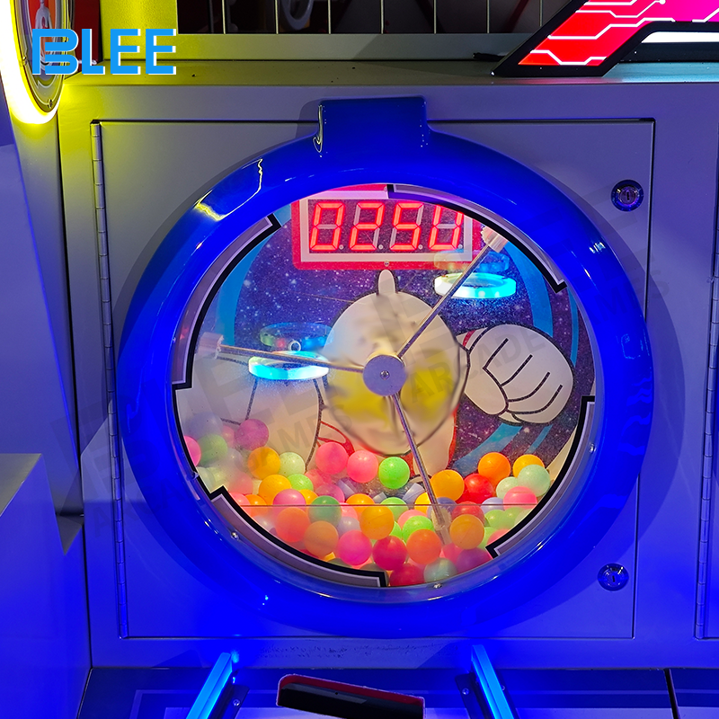 Bulldozer simulation ball pushing game equipment details