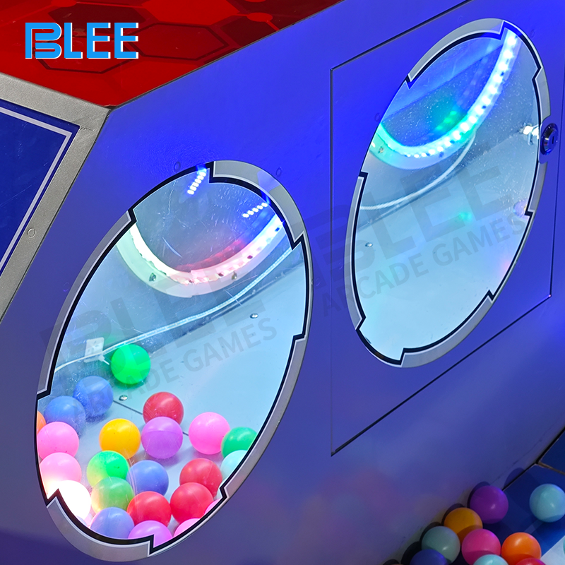 Bulldozer simulation ball pushing game equipment details