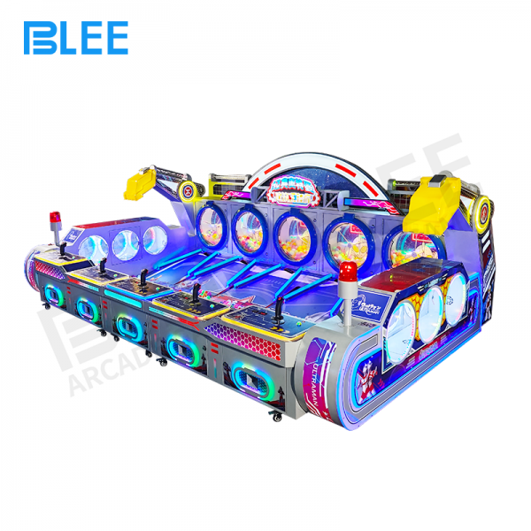 Bulldozer simulation ball pushing game equipment