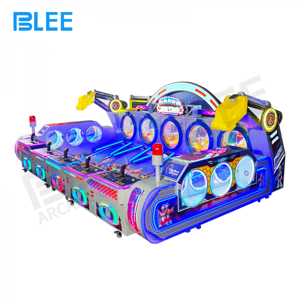 indoor Bulldozer ball pushing game equipment