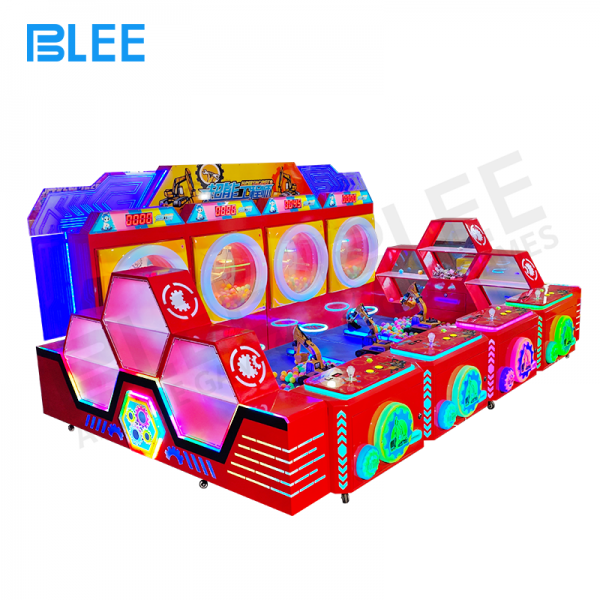 Children's amusement rides excavator game