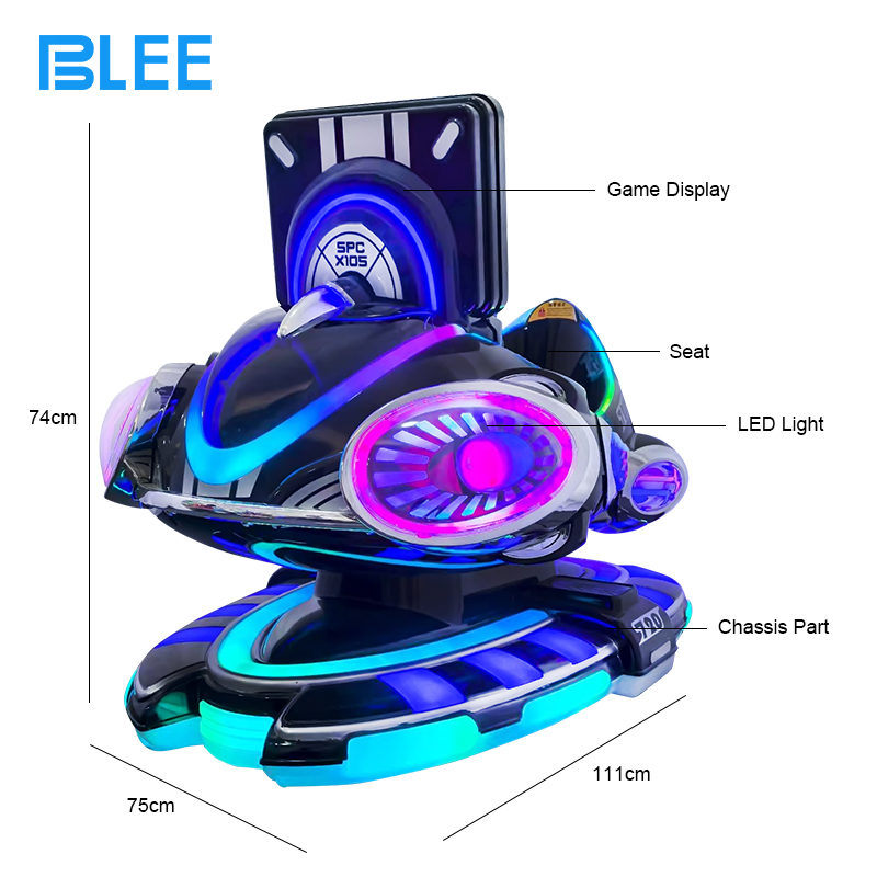 BLEE children’s electric kiddie ride with sound and motion