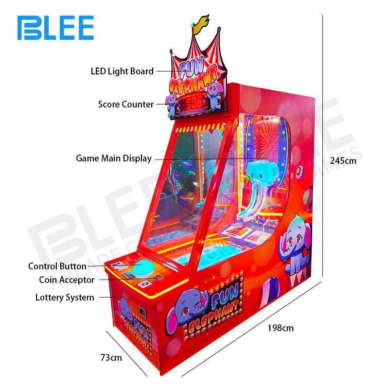 Ticket Redemption Game Machine for FECs and amusement centers