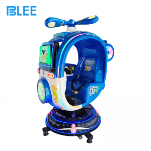 Indoor kiddie helicopter ride for shopping mall