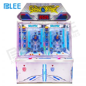 BLEE ball pusher ticket redemption game machine with LED lights