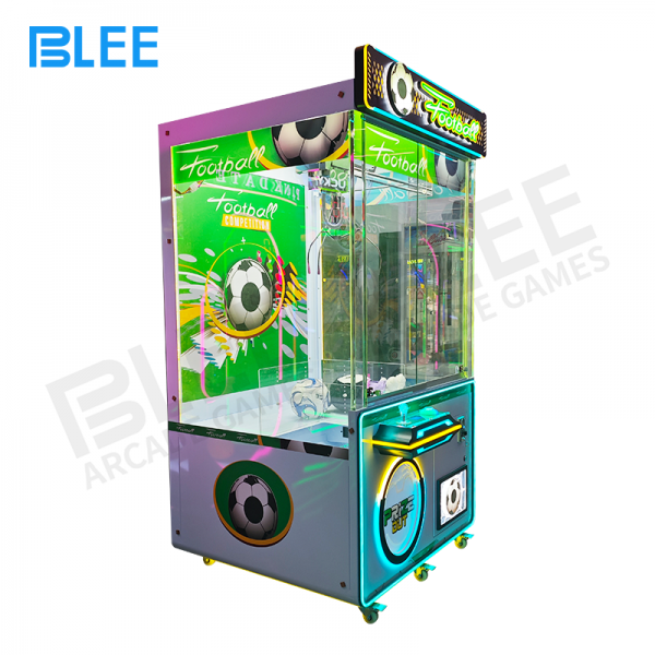 sports theme claw toy machine in family entertainment center