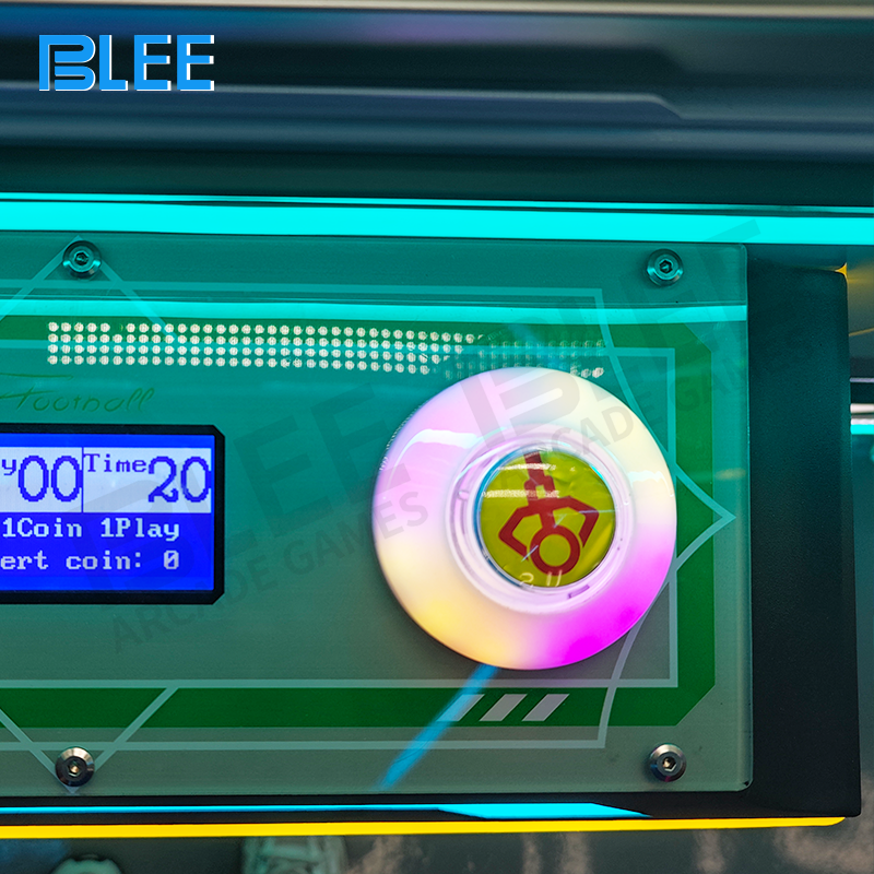 football claw machine with plush toys display