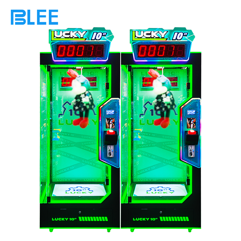 cut gift machine (3) BLEE scissors gift cutting arcade machine front view