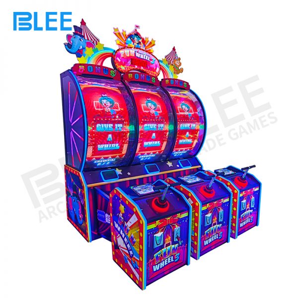 BLEE 3 player spinning wheel ticket redemption arcade game