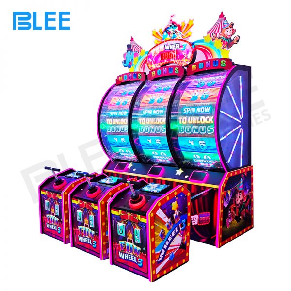 coin operated triple fun wheel arcade machine for amusement park