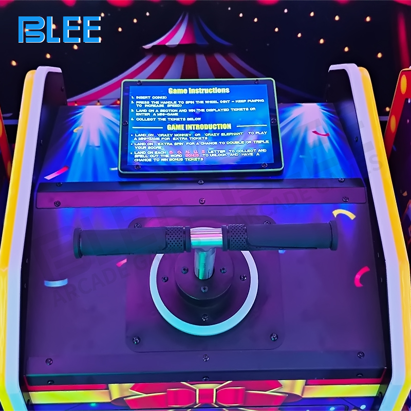 coin operated triple fun wheel arcade machine for arcade center