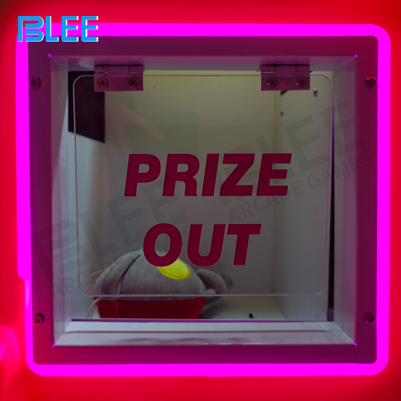 Family entertainment center arcade setup with kids ride