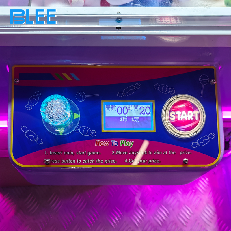 Kids claw toy game in arcade