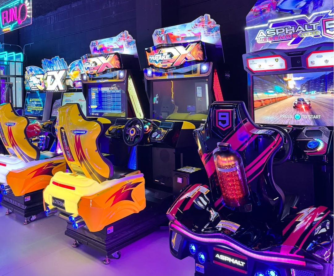 FEC game equipment racing game machine