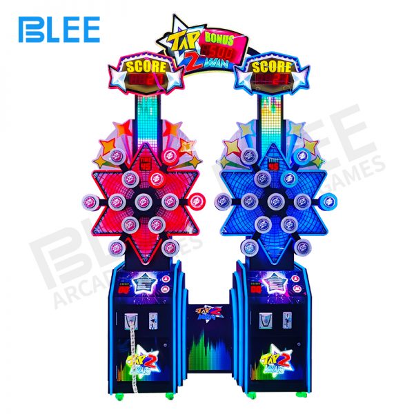 BLEE Tap 2 Win arcade game machine with LED lights