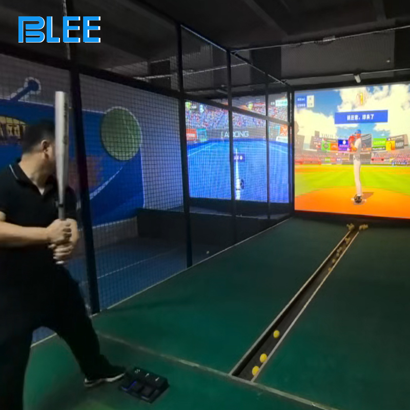 Baseball Simulator (12) BLEE Baseball Simulator Arcade Machine for Indoor Sports Centers