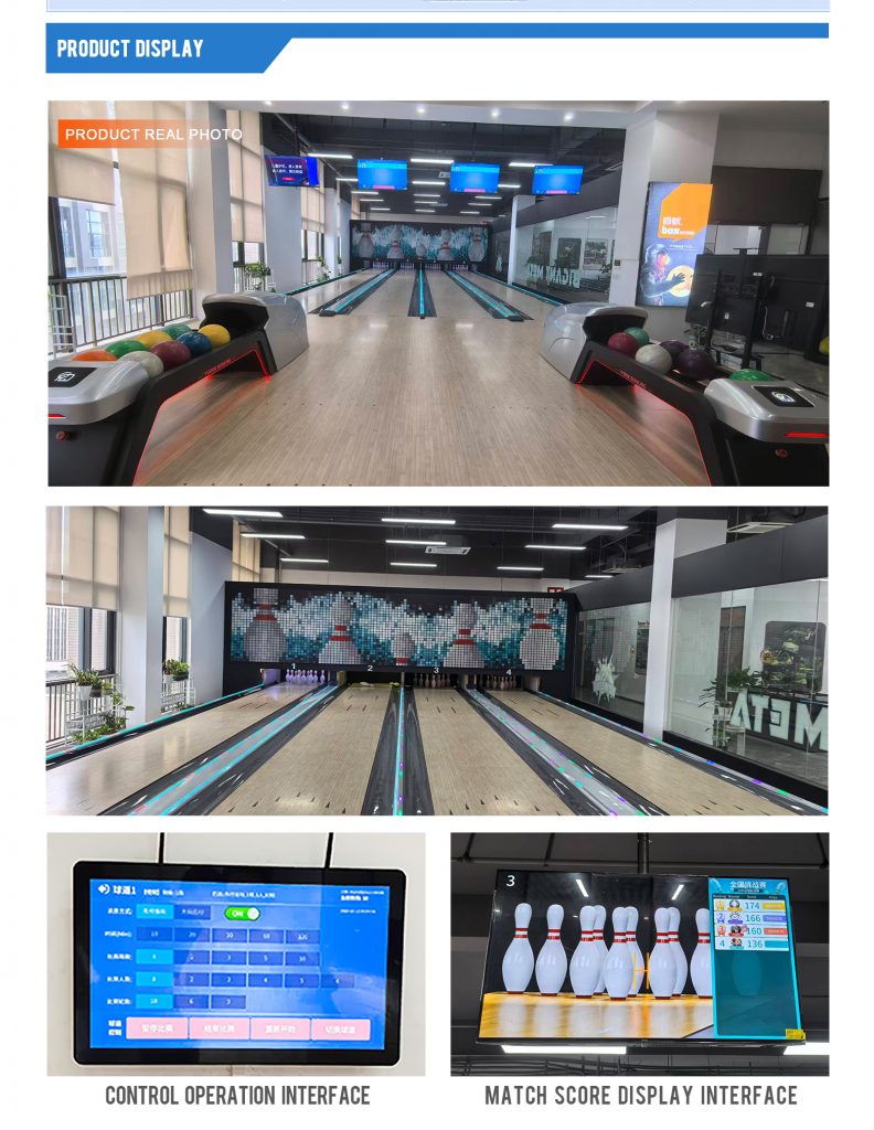 BLEE Bowling Alley Equipment for Indoor Amusement Centers
