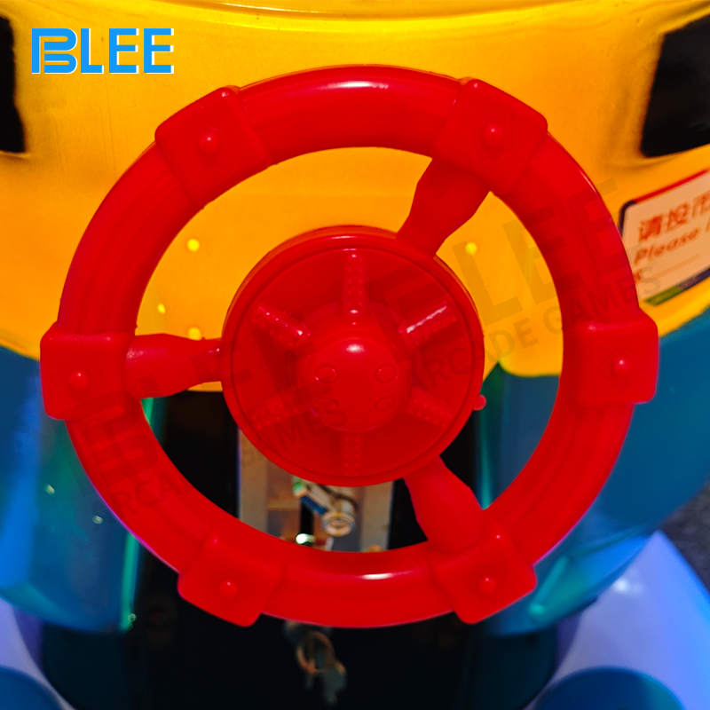 Cartoon coin operated rocking machine