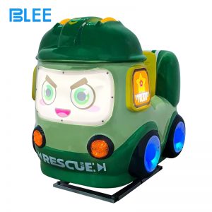 Coin operated rescue kiddie machine