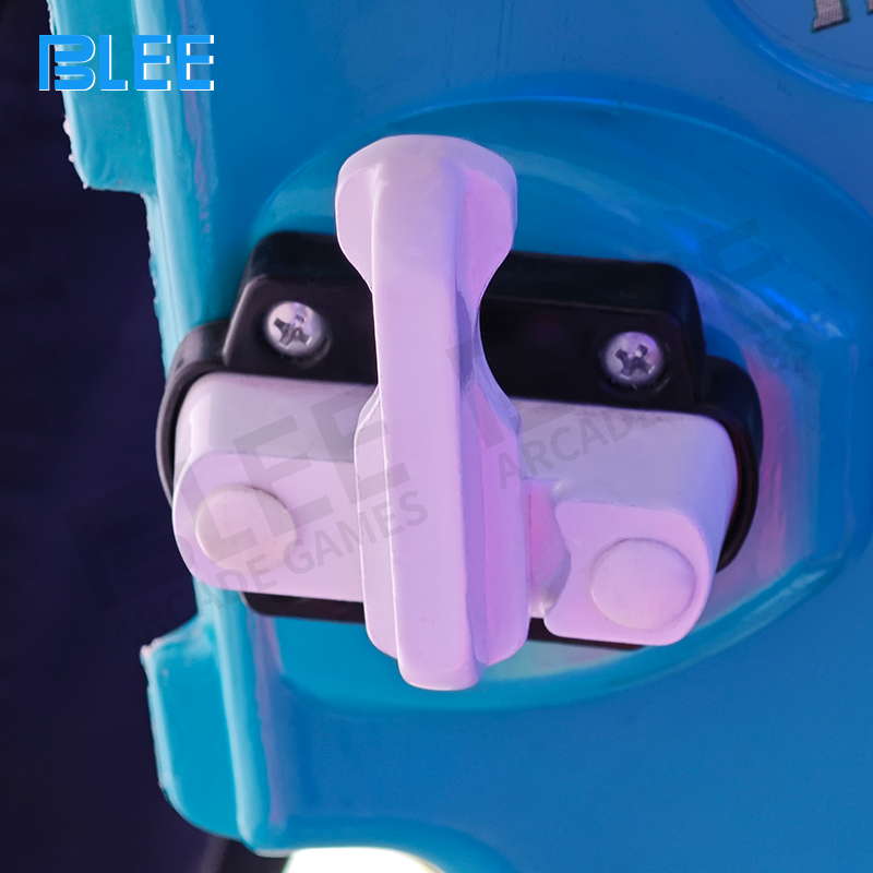 Space-themed children rocking ride arcade machine