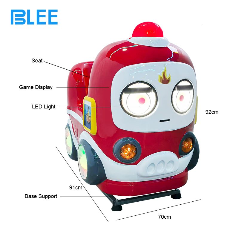 Coin operated fire truck game BLEE
